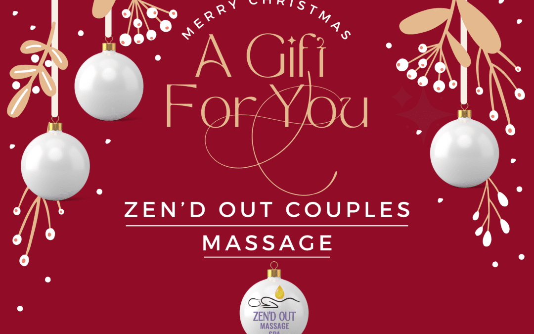 Christmas Massage at Zen'd Out Massage Spa